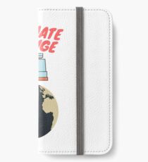 climate change iPhone Wallet/Case/Skin