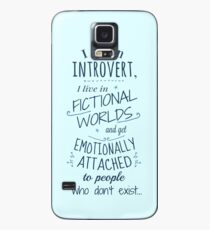 Funda/vinilo para Samsung Galaxy mundos introvertidos, ficticios, personajes ficticios