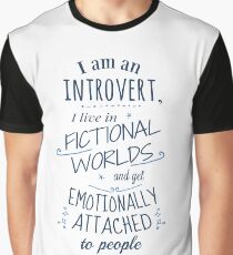 introvert, fictional worlds, fictional characters Graphic T-Shirt