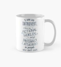 introvert, fictional worlds, fictional characters Classic Mug