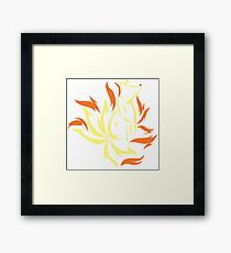 Ninetales/Kitsune Print Framed Print