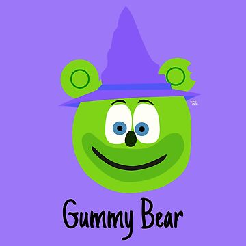 Cool Gummy Bear Art Board Print for Sale by Aurealis