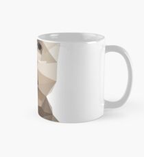 Netter weißer Westie Hund (niedriger Polyentwurf) Tasse (Standard)