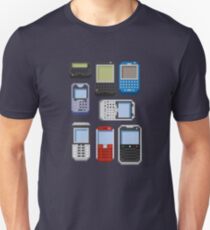 Pixel History (BlackBerry) Unisex T-Shirt