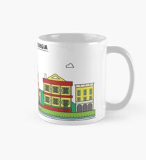 USA, Savannah City Skyline Design Tasse (Standard)