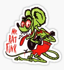 Rat Fink Stickers | Redbubble