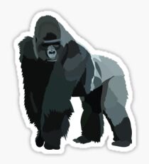 Silverback Gorilla Sticker