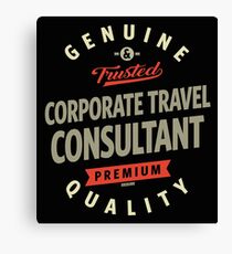 Corporate Travel Consultant Canvas Print