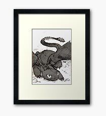 Toothless Framed Print