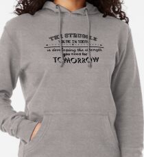 Redfool.com Die Stärke entwickeln Leichter Hoodie