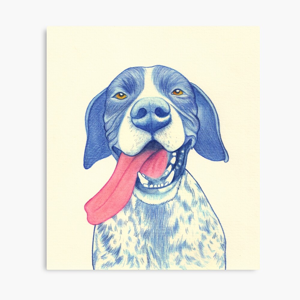 Jola 01 German Short Haired Pointer Canvas Print By