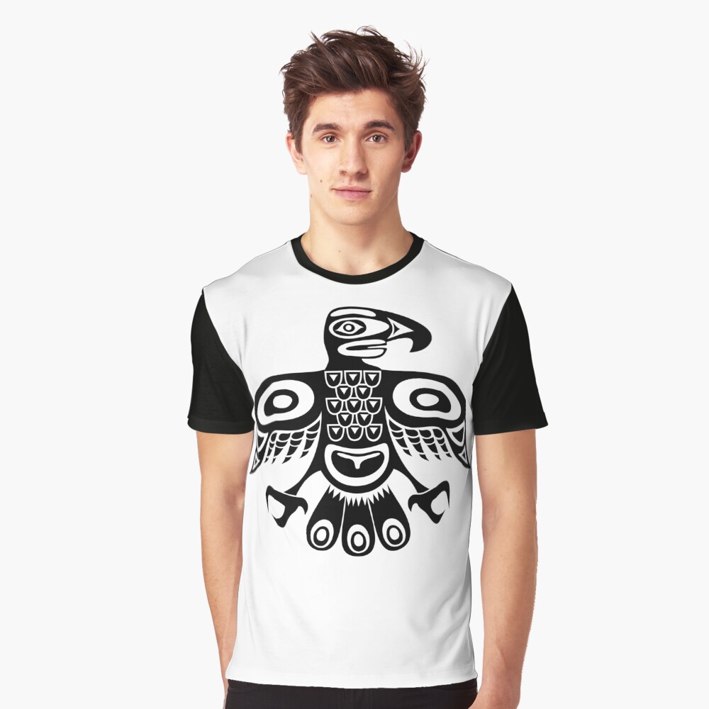 Native Bird Graphic T-Shirt