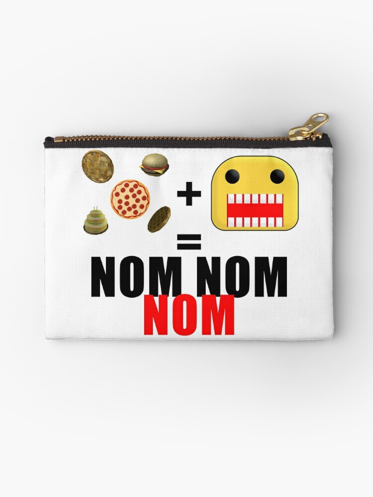 Roblox Get Eaten By The Noob Zipper Pouch By Jenr8d Designs - 