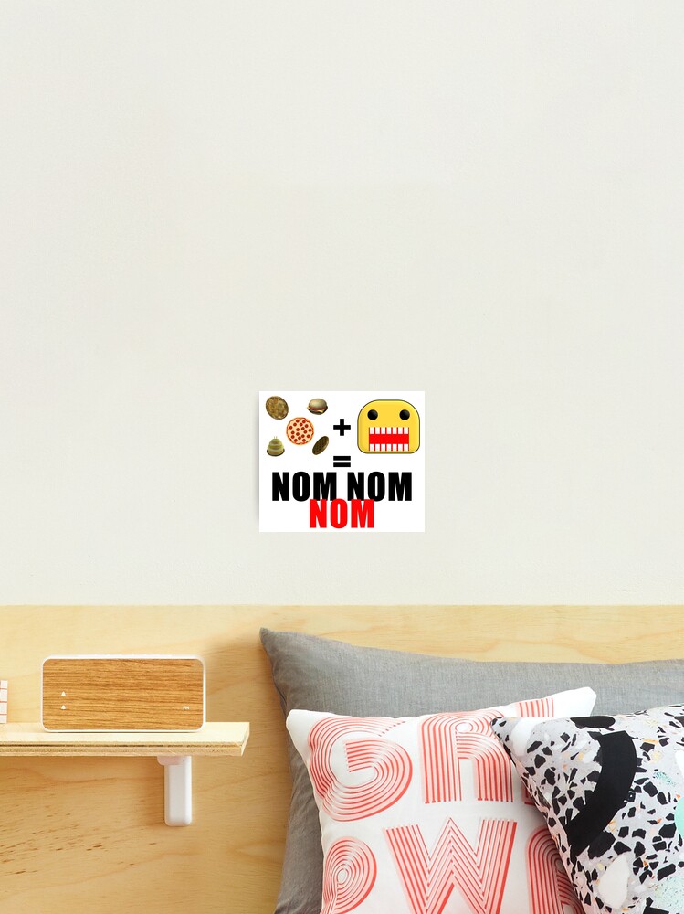 Roblox Get Eaten By The Noob Photographic Print By Jenr8d Designs - roblox keep out noobs metal print by jenr8d designs redbubble