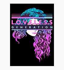 Lorde - Loveless Generation Photographic Print
