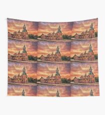 Point Of Rocks Train Station Wall Tapestry