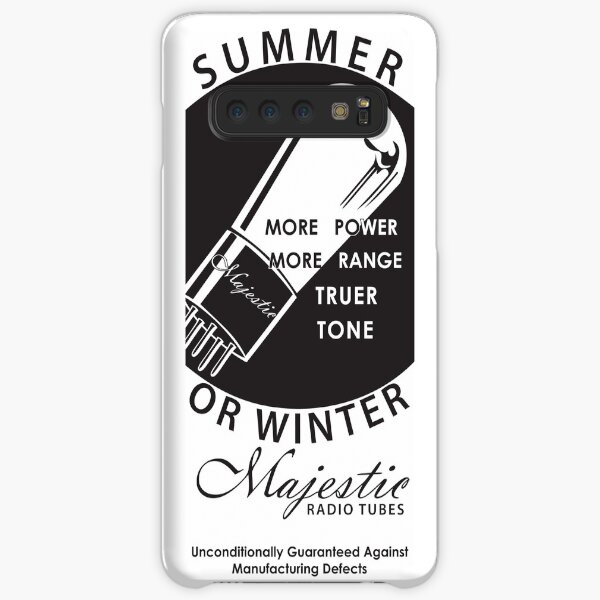 vintage radio tubes ad Samsung Galaxy Snap Case