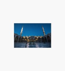 Blue Mosque Art Board