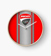 Ducati Corse Steel Skin Clock