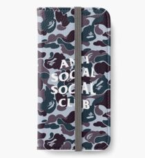 Bape x assc style case iPhone Wallet/Case/Skin