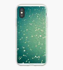 Green ocean blur iPhone Case