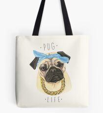 Bolsa de tela Vida Pug