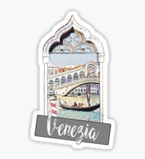 Pegatina Venecia Venecia ciudad Italia