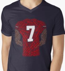 Colin Kaepernick: Carrying the Weight Men's V-Neck T-Shirt