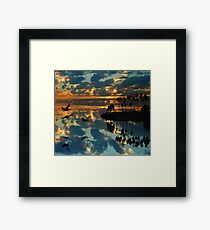 On the Surface Framed Print
