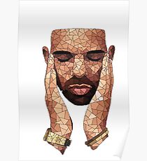 Geometrical Drake Poster