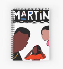 Martin (White) Spiral Notebook