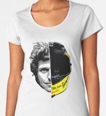 Guy Martin 2 Sides Helmet Design Women's Premium T-Shirt