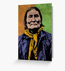 GERONIMO Greeting Card