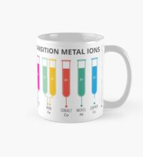 Transition Metal Aqueous Ion Colours Mug