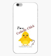 Catholic Chick - Thanks be to God iPhone Case