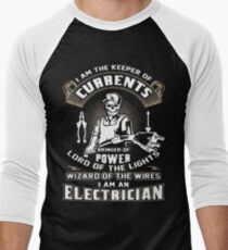 I Am An Electrician Shirt Men's Baseball ¾ T-Shirt