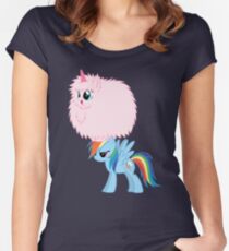 PFUDORainbow Dash Women's Fitted Scoop T-Shirt