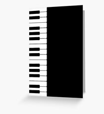 Piano Greeting Card