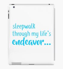 buffy - sleepwalk iPad Case/Skin