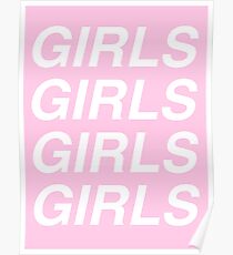 girls girls girls - sapphic Poster