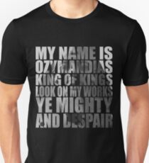 Ozymandias Unisex T-Shirt