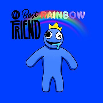 Blue Rainbow Friend Active  Canvas Print for Sale by shifflette1