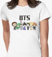 BTS 21st Century Girls (Halloween ver.) Women's Fitted T-Shirt
