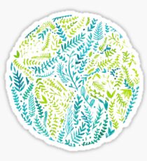 watercolor earth world Sticker