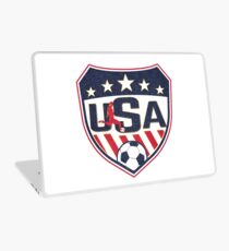 USA Soccer Vintage Logo Laptop Skin