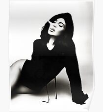 monochrome jenner Poster