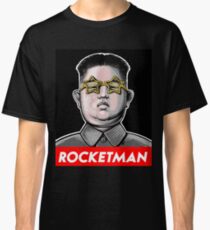 Rocketman Donald Trump Kim Jong-Un Rocket Man T Shirt Classic T-Shirt