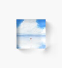Salar de Uyuni Acrylic Block