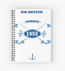 Besten Angler geboren Spiral Notebook