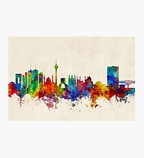 Tehran Iran Skyline Photographic Print